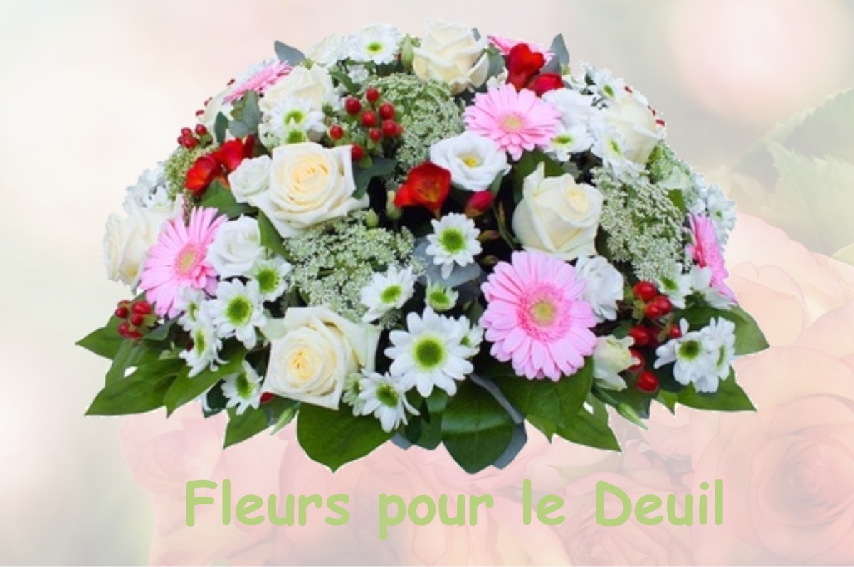 fleurs deuil MONTGAILLARD